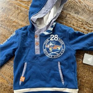 Disney Blue Mickey Mouse Hoodie